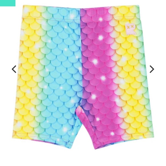 Rock Your Kid mermaid bike shorts. Like new. - Picture 4 of 8